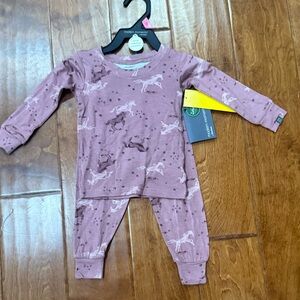 NWT Size 18 Modern Moments months Purple horse Pajama Set
